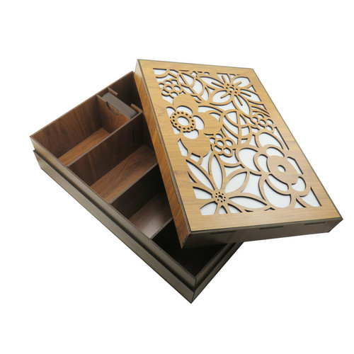 جعبه پذیرایی مانا مای مرز مدل گل آرا